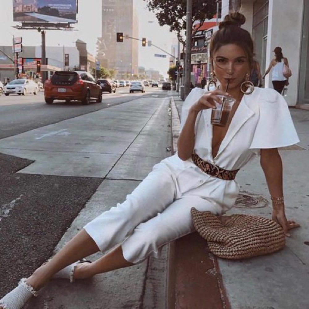 Storets Brooke Puff Jumpsuit